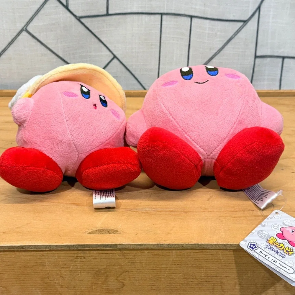 Nintendo Kirby All Star Collection‎ Plush Set Wing Kirby & Standard San-Ei S